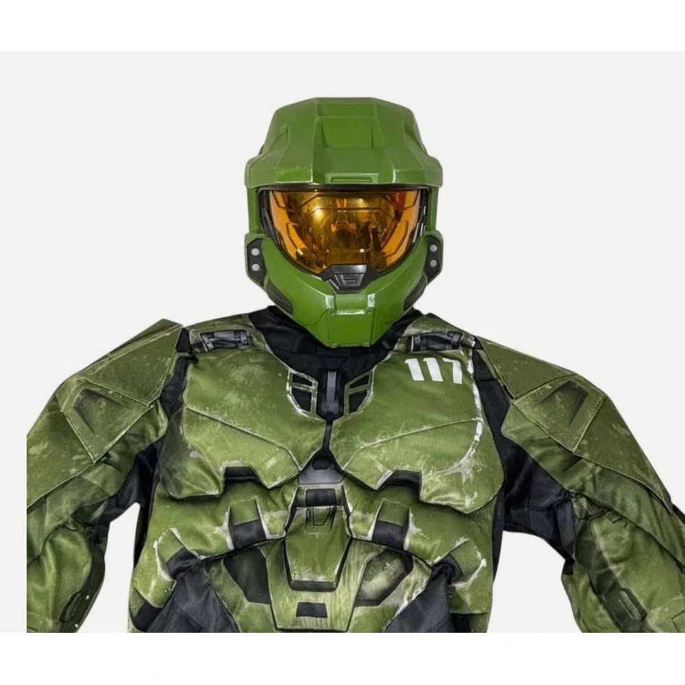 Halo Childs Infinite Master Chief Child Halloween Costume - US Size Medium (7-8)